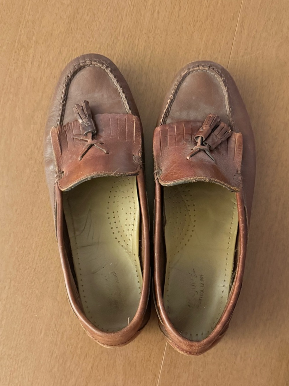 GH Bass Weejuns Tassel Loafers